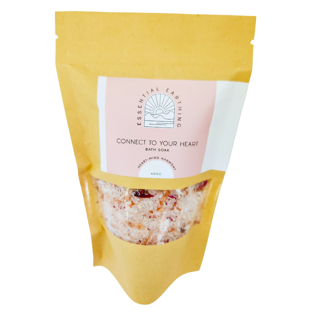 'Connect to your Heart' Magnesium and Salt Bath Soak